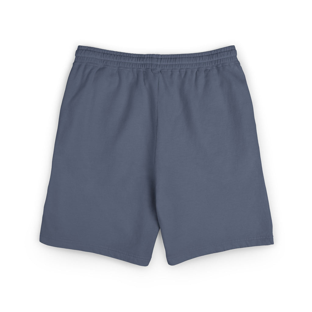 Fleece Sweat Shorts — Minimal Logo Garment-Dyed Lounge Shorts
