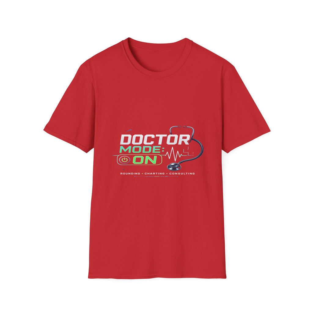 Modern Graphic T-Shirt Design Featuring Doctor Mode Text- Graphic Tees