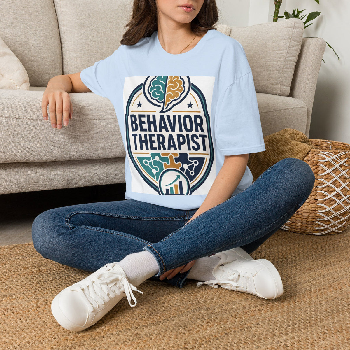 Bold Professional Badge Design For Behavior Therapist