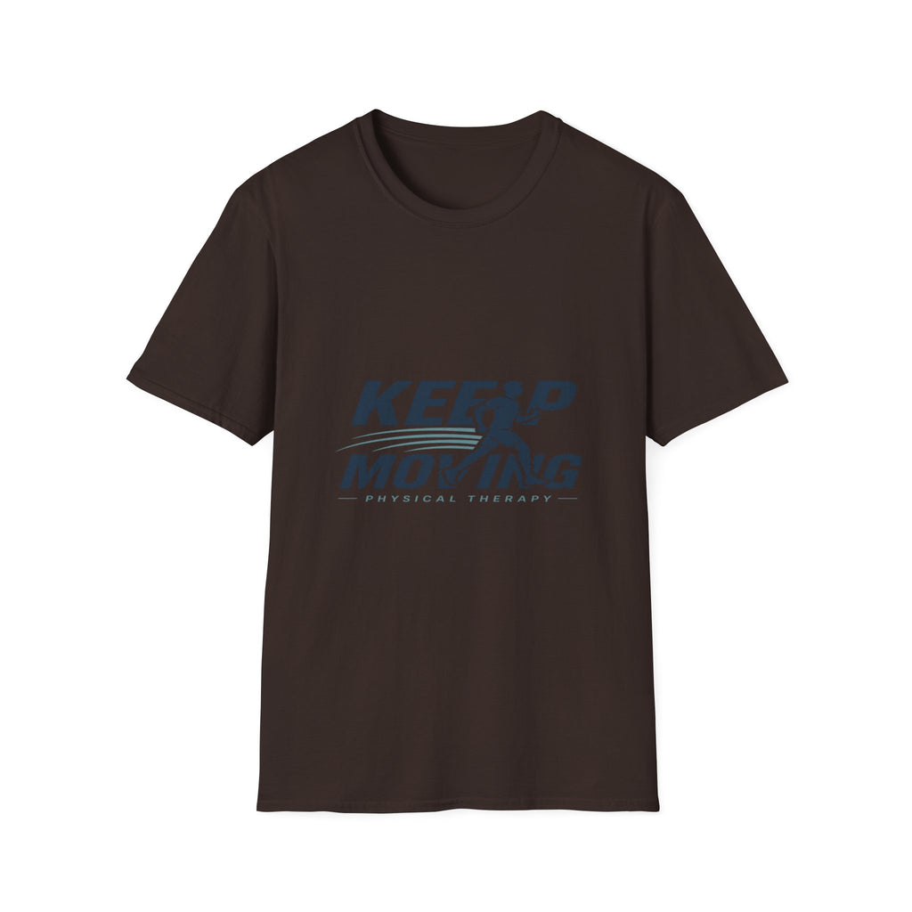 Minimalist T-Shirt Design Featuring _Keep Moving_ Statement- Graphic Tees