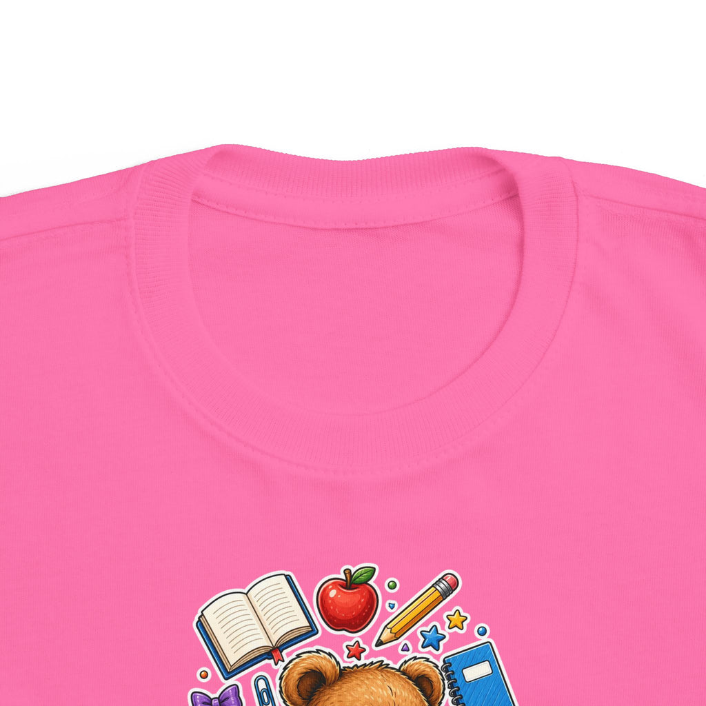 Toddler Bear School Tee — Cute Back-to-School Shirt for Kids