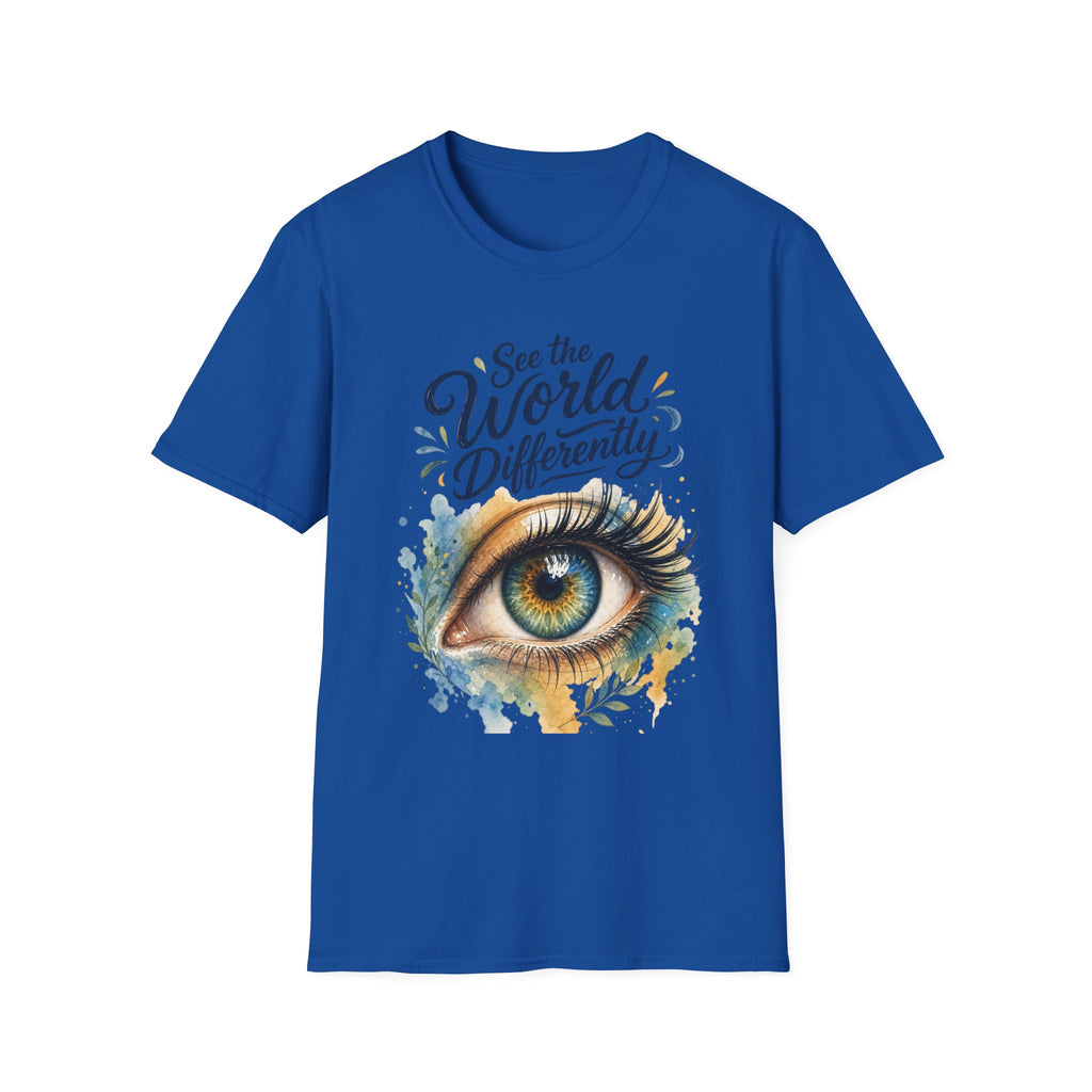 See the World Differently T-Shirt — Artistic Eye Graphic Tee