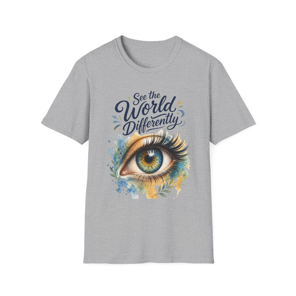 See the World Differently T-Shirt — Artistic Eye Graphic Tee