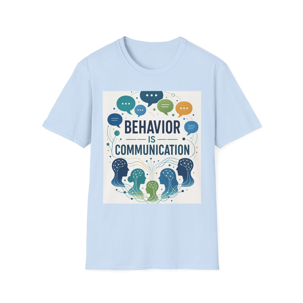T Shirt Design Featuring Bold Phrase Surrounded By Colorful Speech Bubbles
