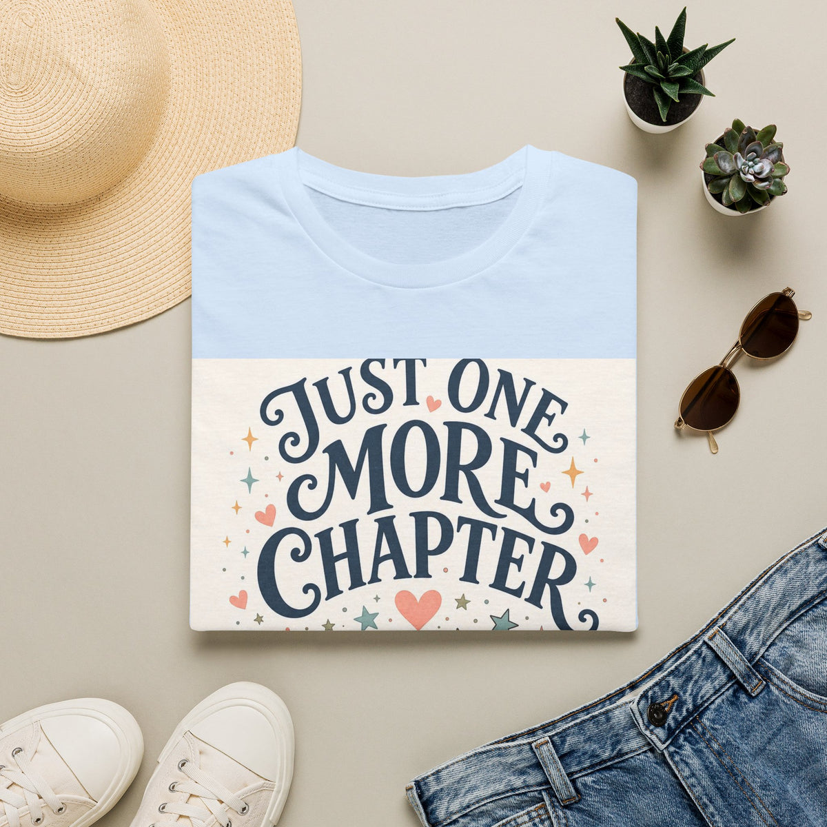 Open Book Turning Into Stars And Hearts With Text Design