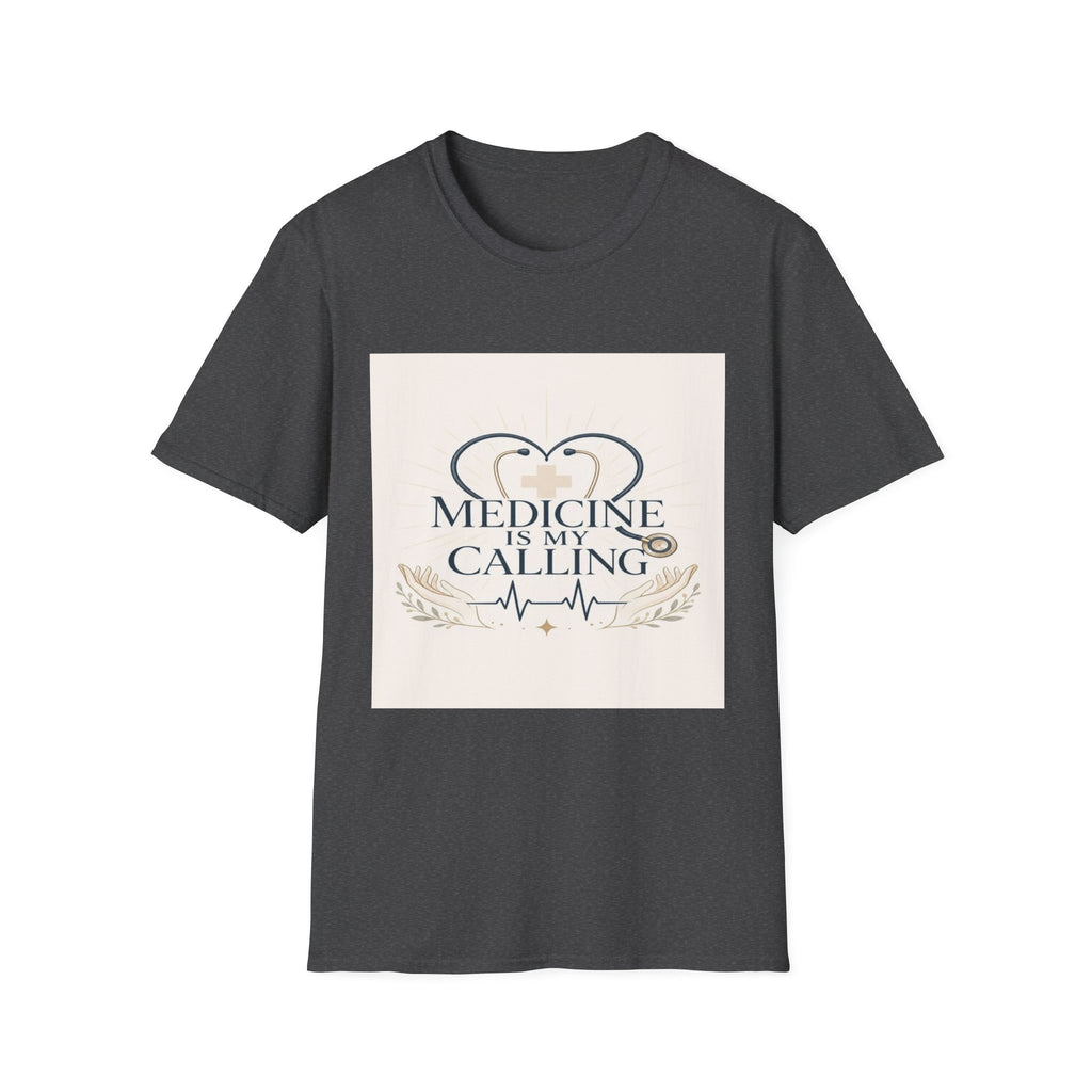 Elegant Design Celebrating Medicine With Heart-Shaped Stethoscope- Graphic Tees
