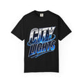 City Lights Skyline Graphic  Softstyle T-Shirt