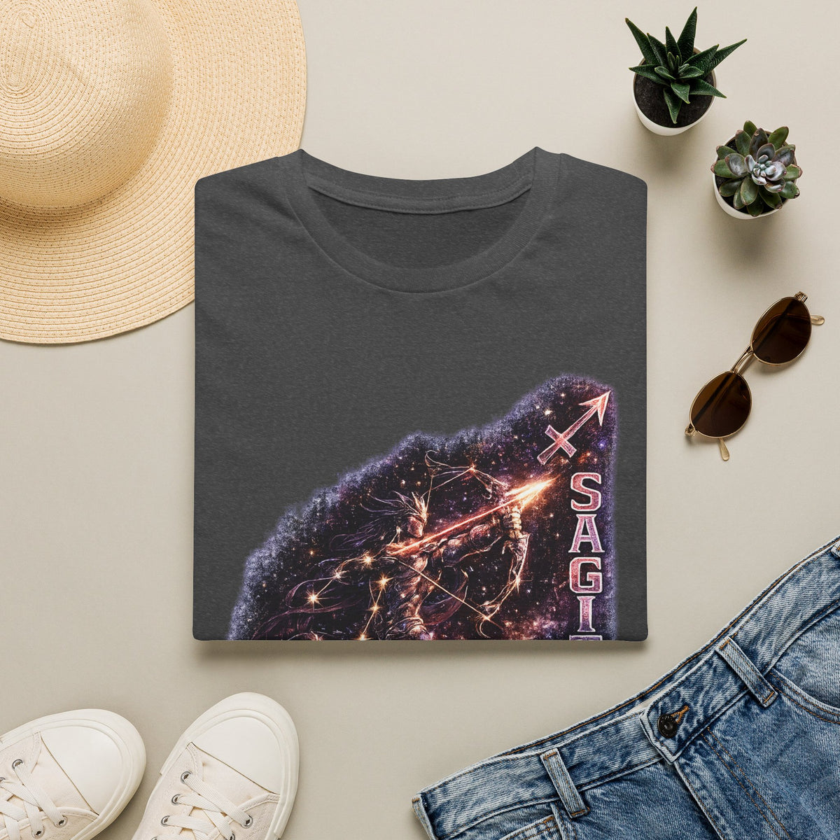 Sagittarius Constellation T-Shirt — Zodiac Star Sign Graphic Tee