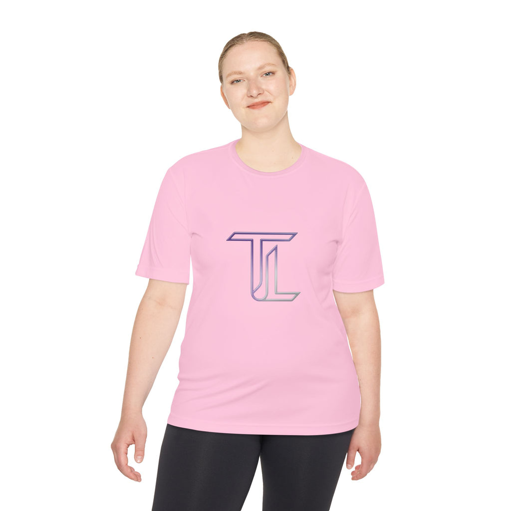 Monogram TL Performance Tee — Moisture-Wicking Athletic Shirt
