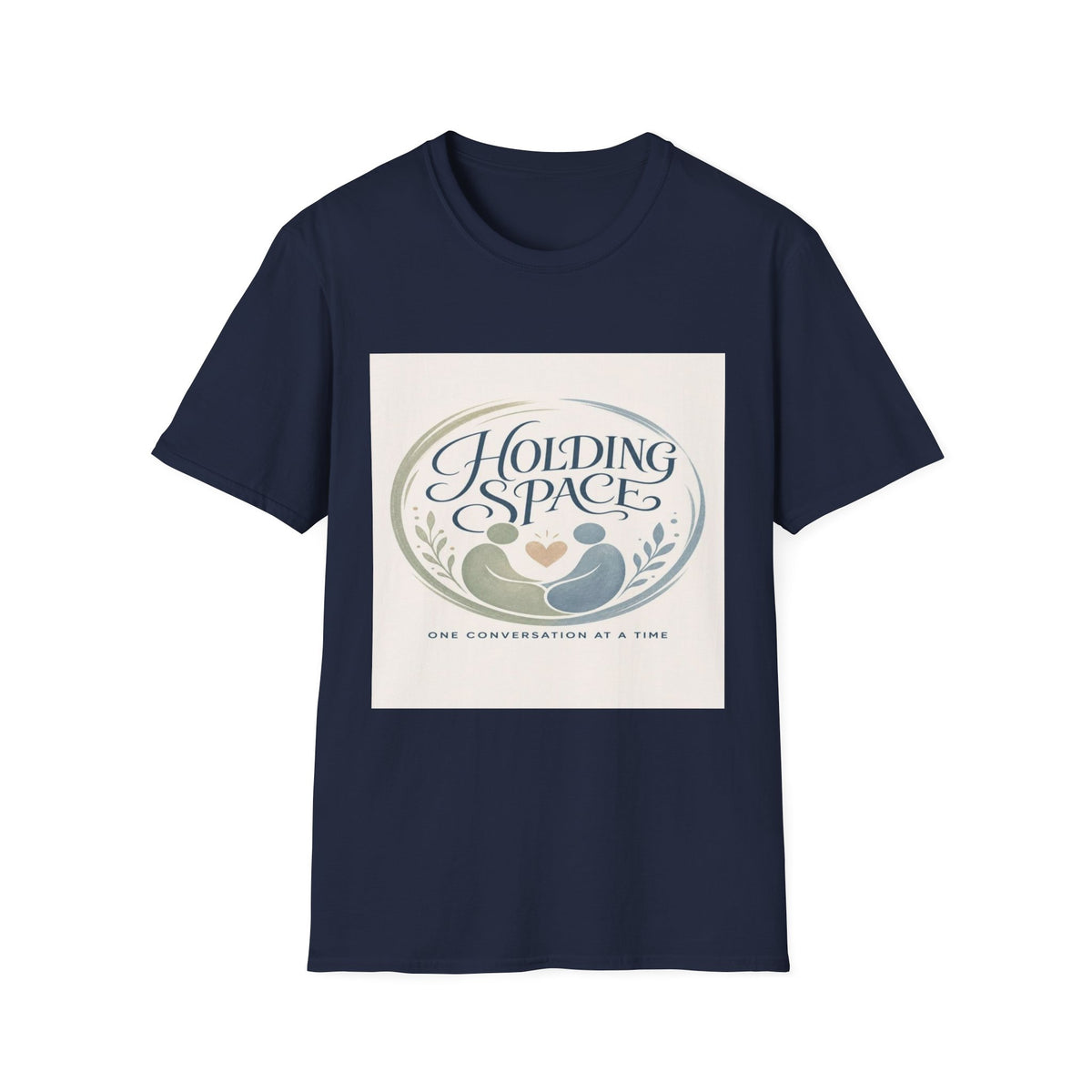 Elegant Typography With Abstract Figures Symbolizing Harmony- Graphic Tees