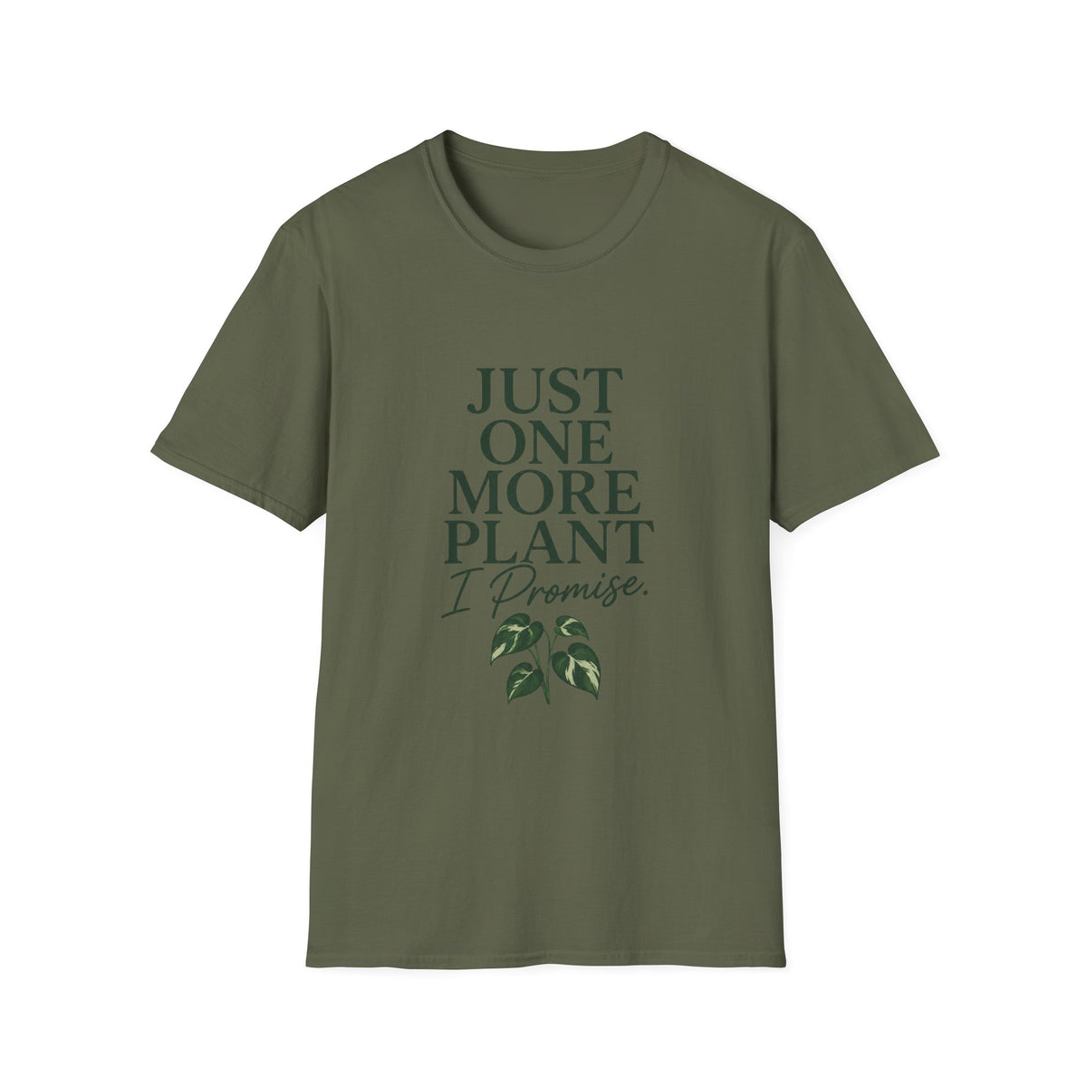 Just One More Plant T-Shirt — Funny Plant Lover Tee