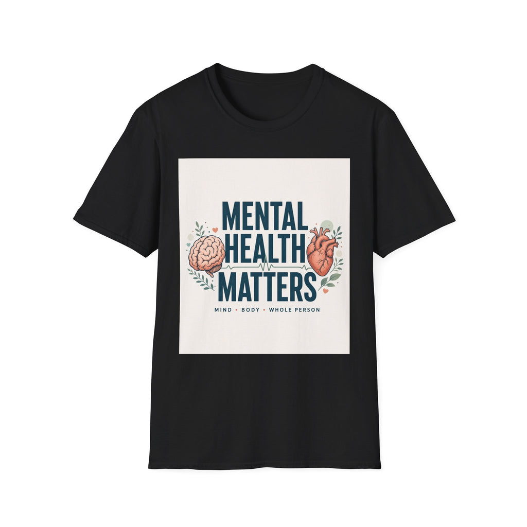 Bold Typography Design Emphasizing Mental Health Awareness