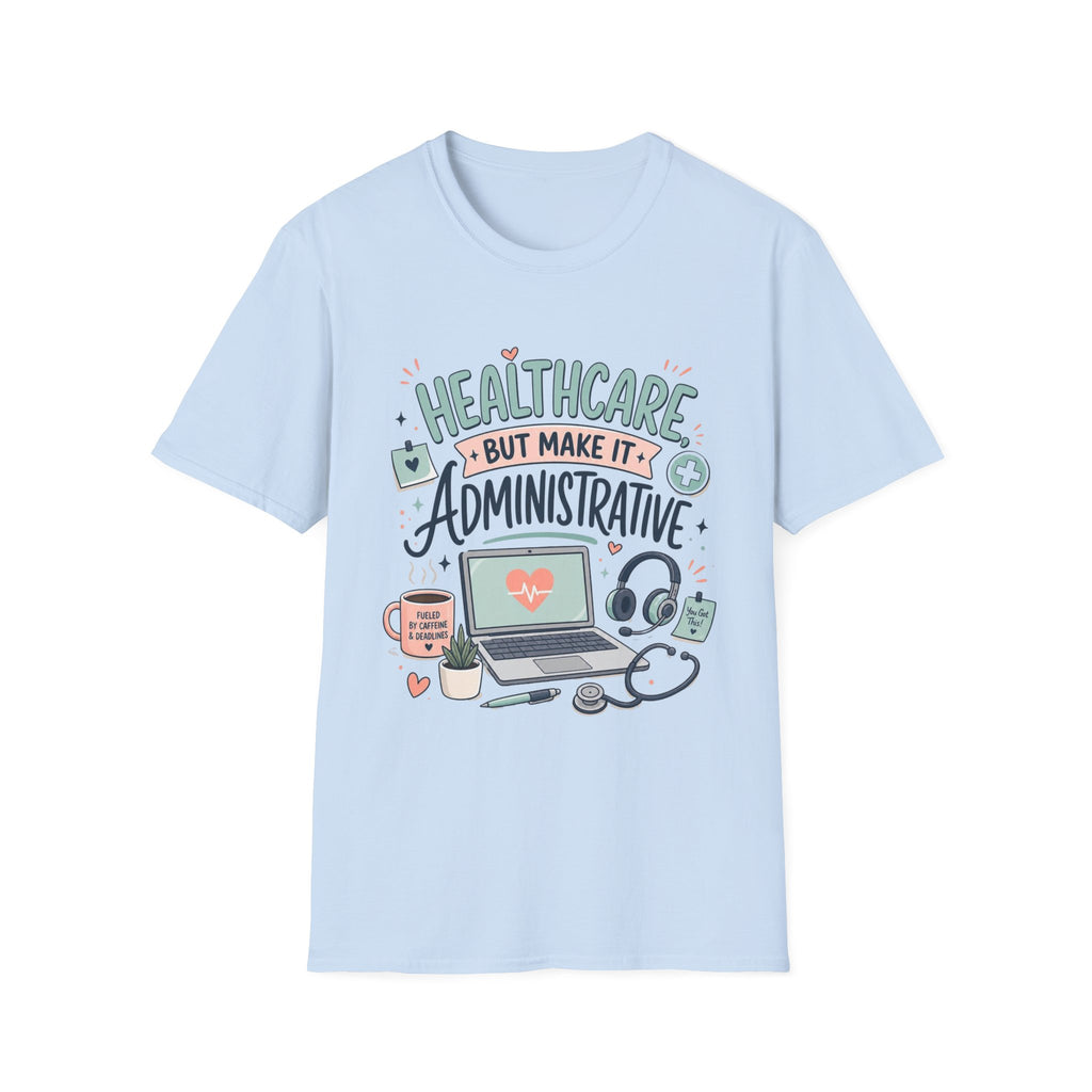 Playful T Shirt Design Showcasing Creative Healthcare Typography