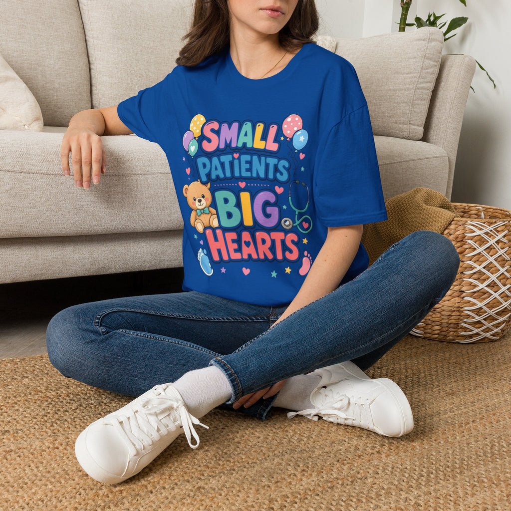 Vibrant T Shirt Design Celebrating Pediatric Care With Balloons