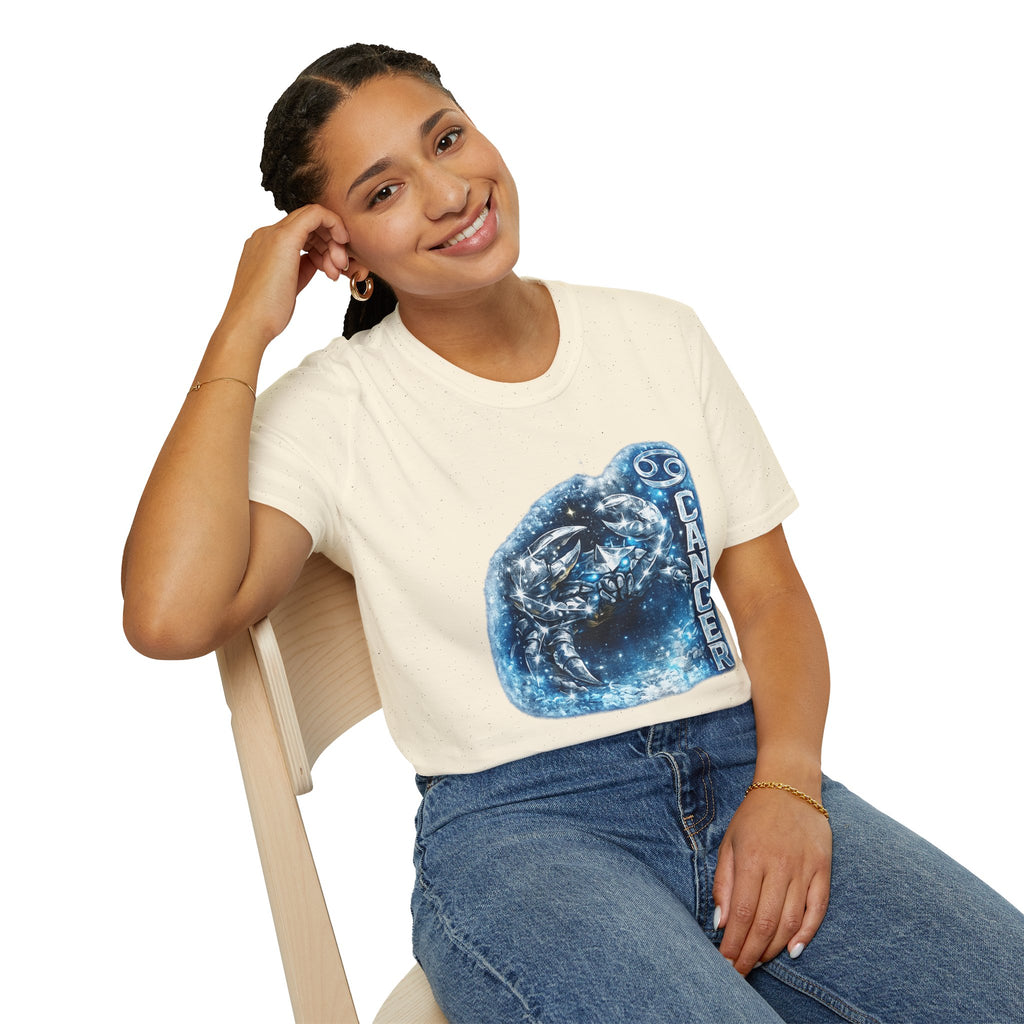Cancer Zodiac T-Shirt — Cosmic Crab Astrology Tee