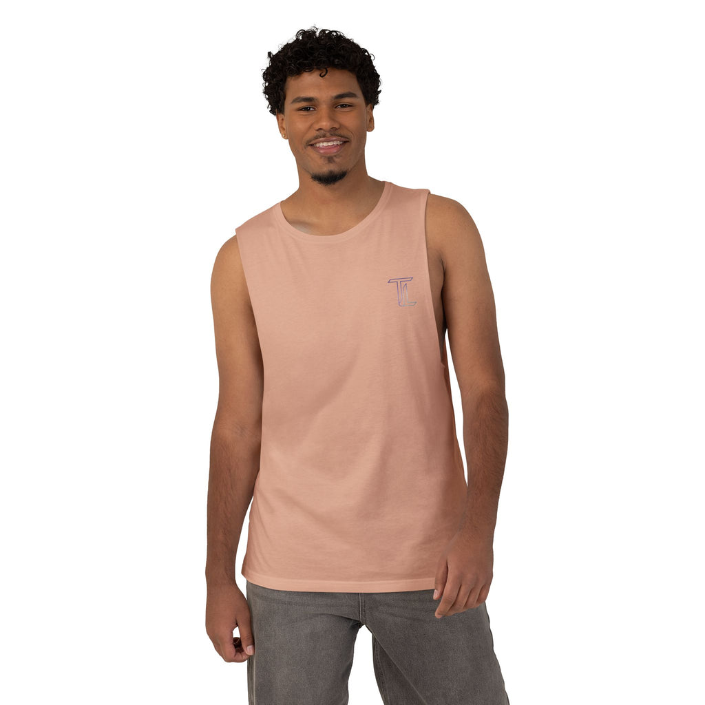 Barnard Embroidered Tank Top — Minimal College-Inspired Athletic Tank