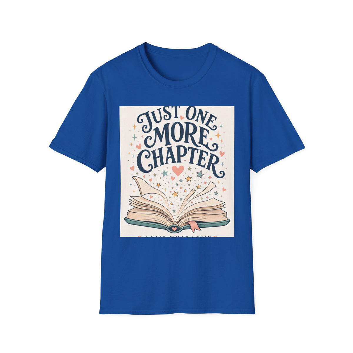 Open Book Turning Into Stars And Hearts With Text Design