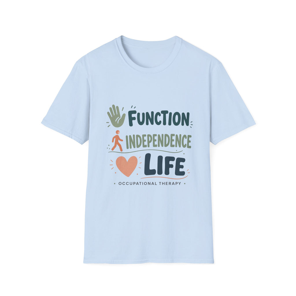 Playful Typography Featuring Function Independence Life With Icons