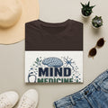 Illustration of Stacked Words Mind Medicine Healing with Medical Icons- Graphic Tees
