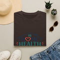 Home Health Nurse T-Shirt Design With Heart And Stethoscope- Graphic Tees