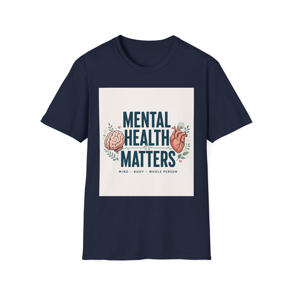 Bold Typography Design Emphasizing Mental Health Awareness