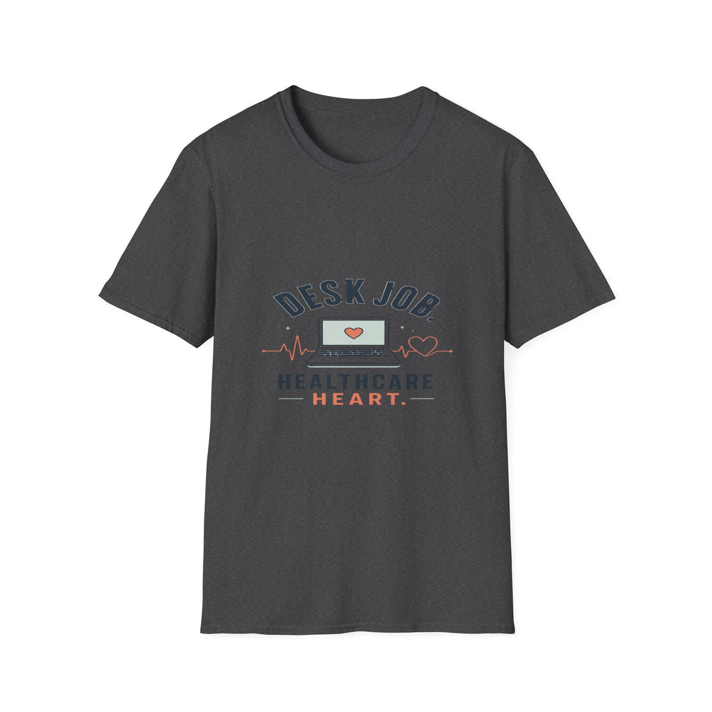 Minimalist T-shirt Design Showcasing Healthcare Heartbeat Concept- Graphic Tees