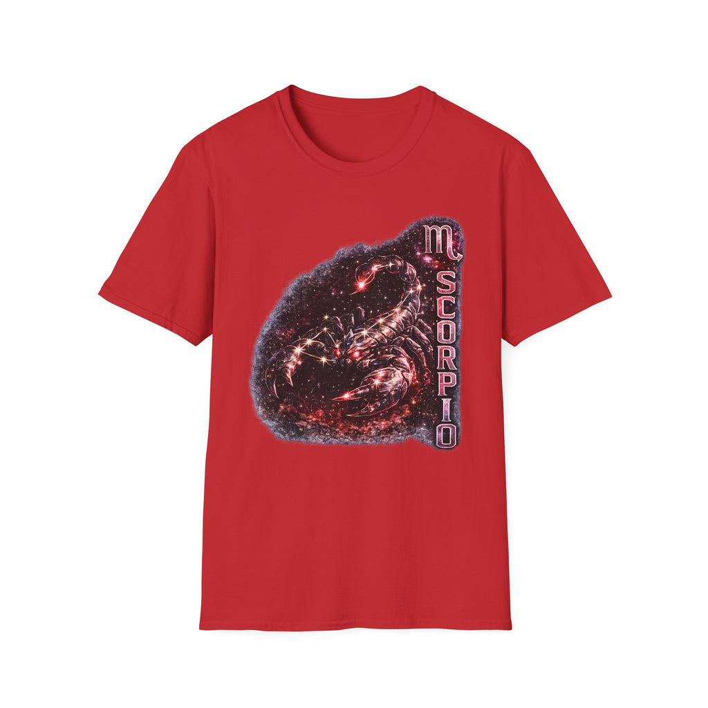 Scorpio Zodiac T-Shirt — Cosmic Scorpion Astrology Tee