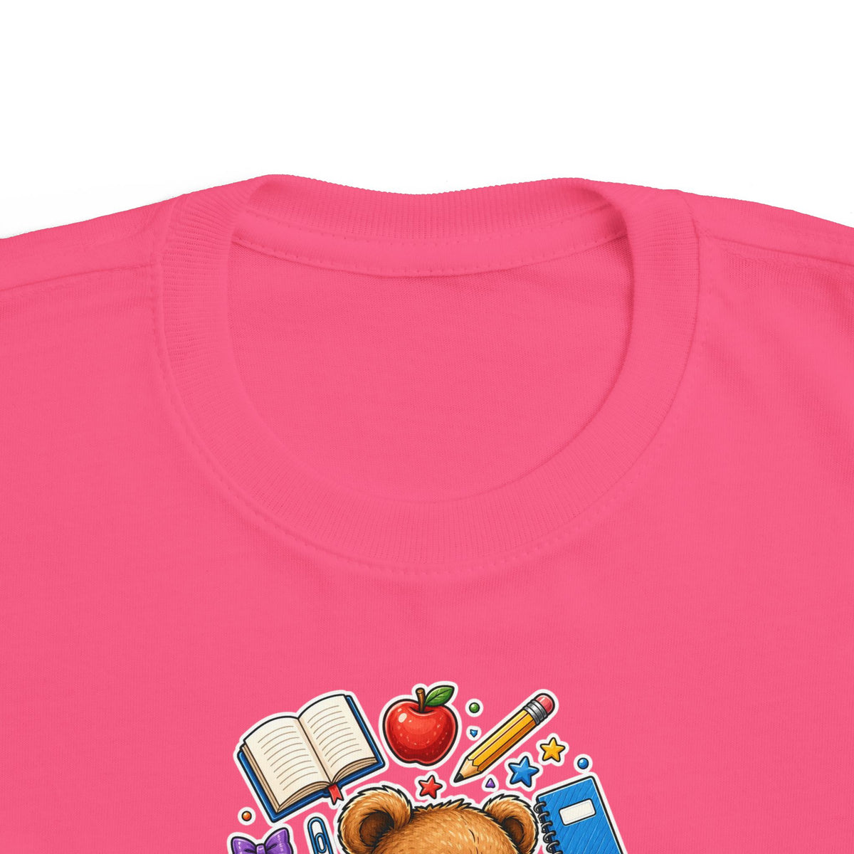 Toddler Bear School Tee — Cute Back-to-School Shirt for Kids