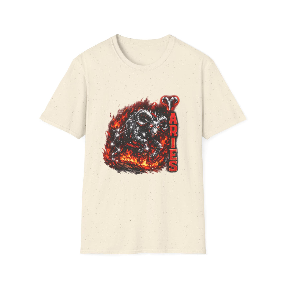 Aries Ram Zodiac T-Shirt — Fiery Ram Astrology Tee