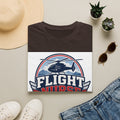 Aviation Inspired T Shirt Design Featuring Flight Nurse Graphic
