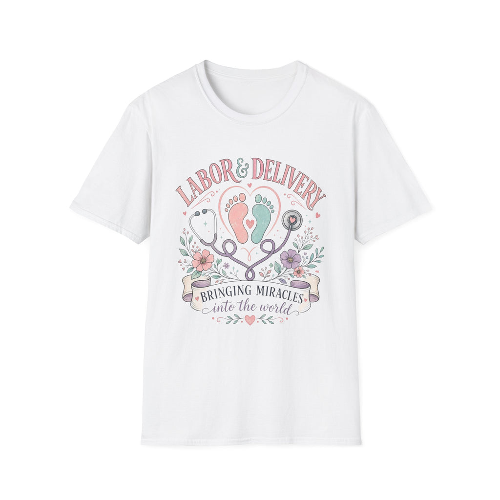 Labor And Delivery T Shirt Design Celebrating New Life