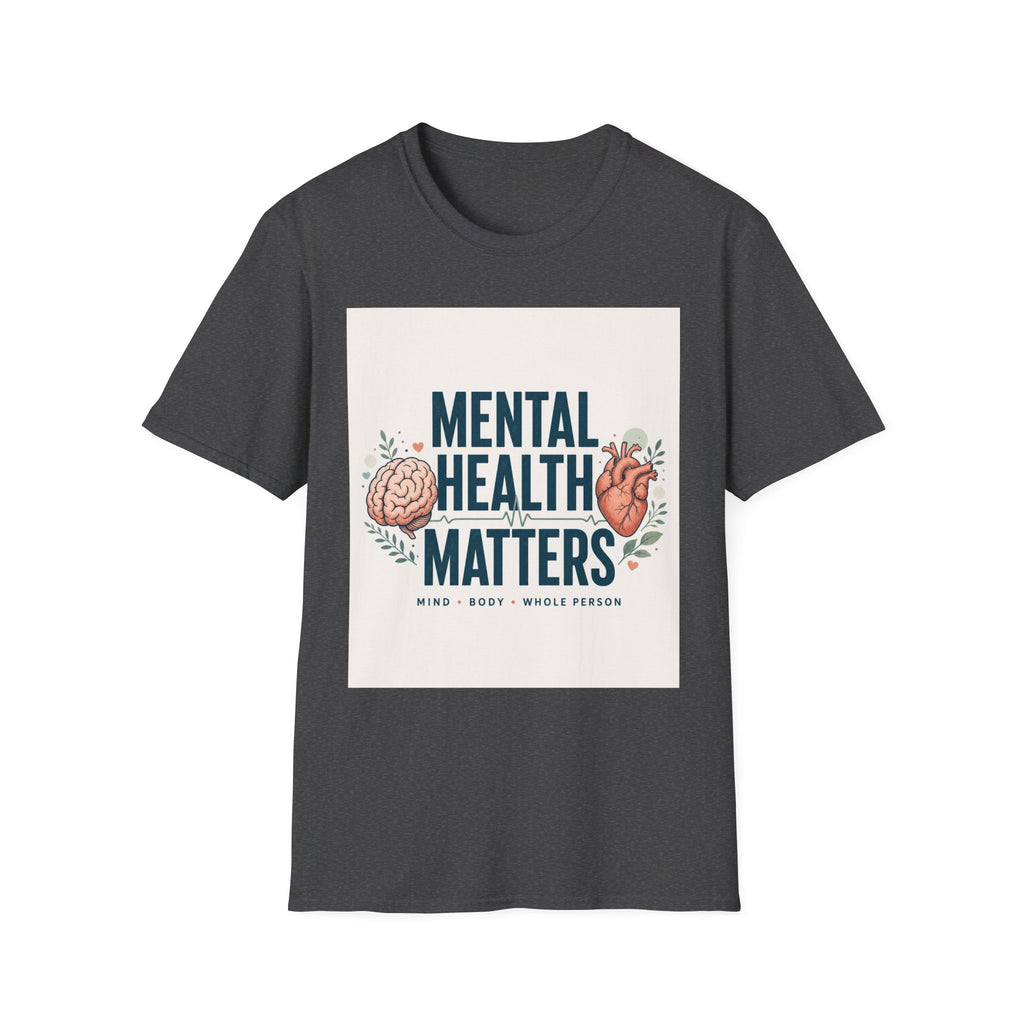 Bold Typography Design Emphasizing Mental Health Awareness