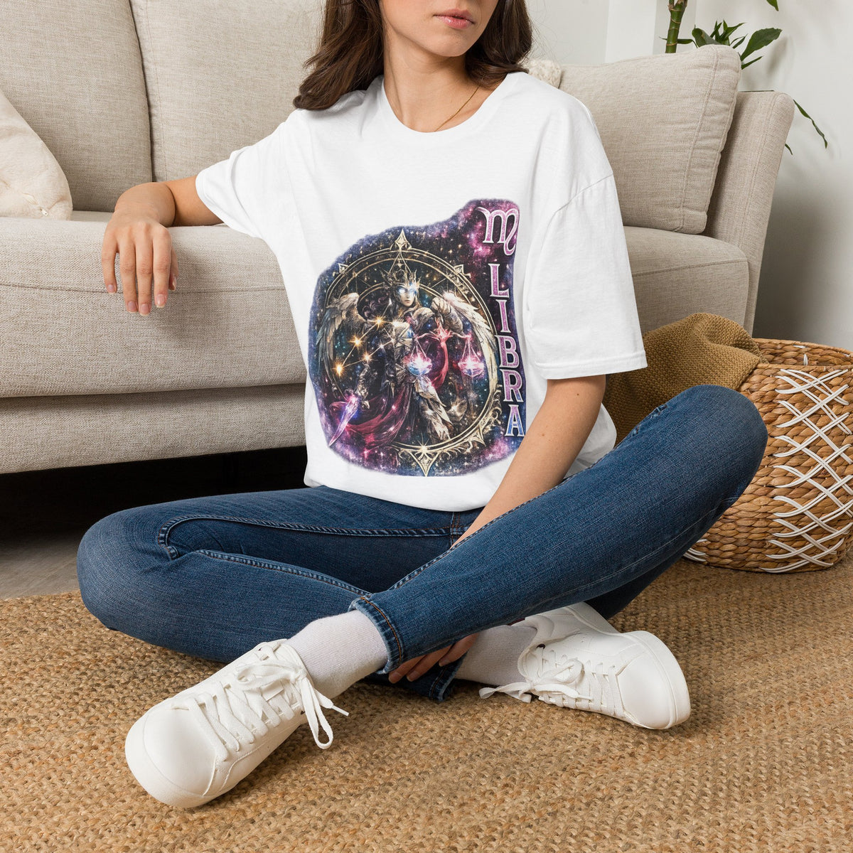 Libra Zodiac T-Shirt — Cosmic Astrology Sign Tee