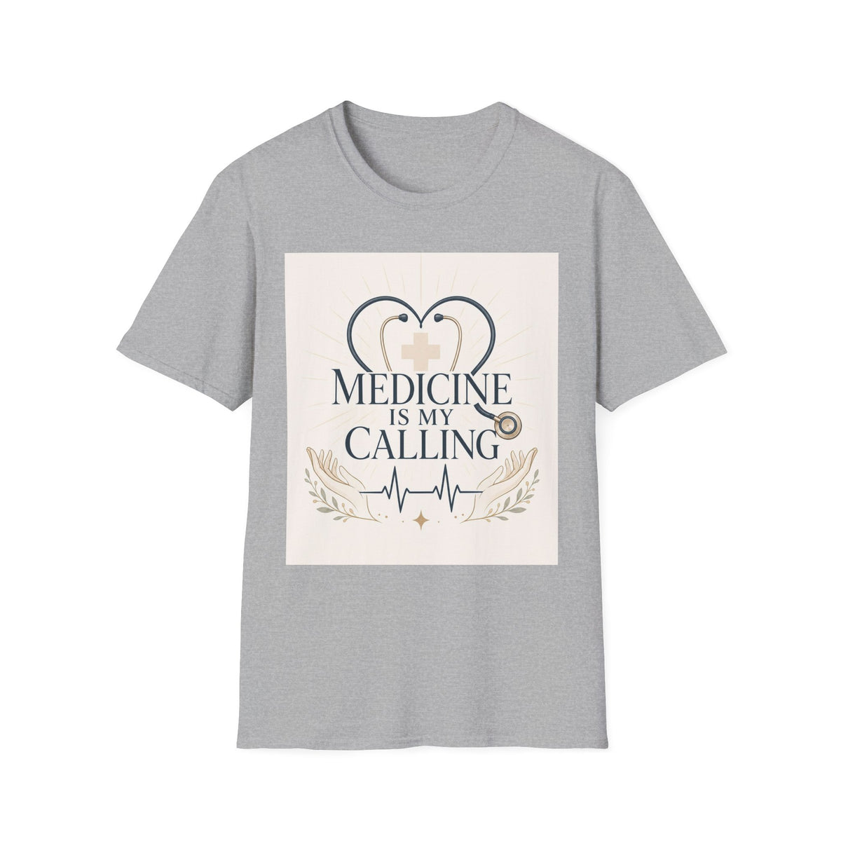 Elegant Design Celebrating Medicine With Heart Shaped Stethoscope