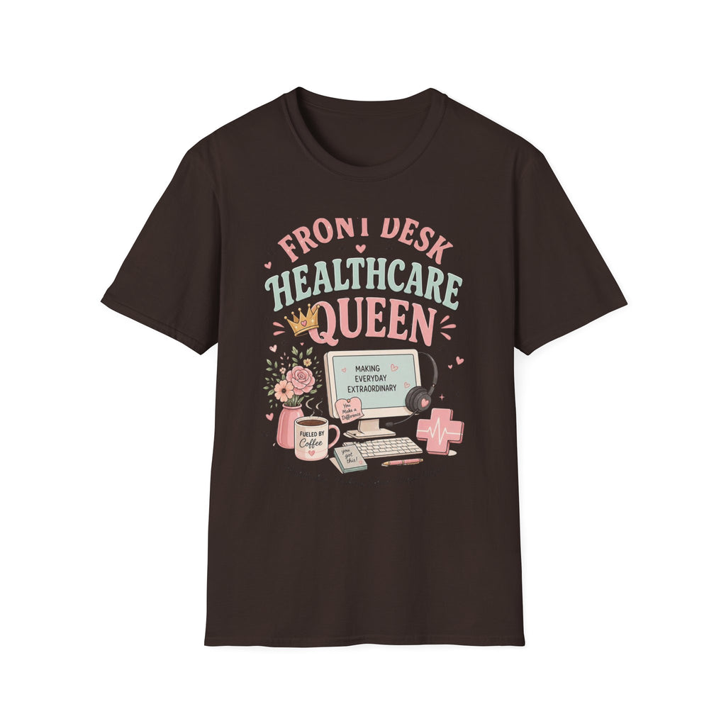 Playful Feminine Design For Front Desk Healthcare Queen