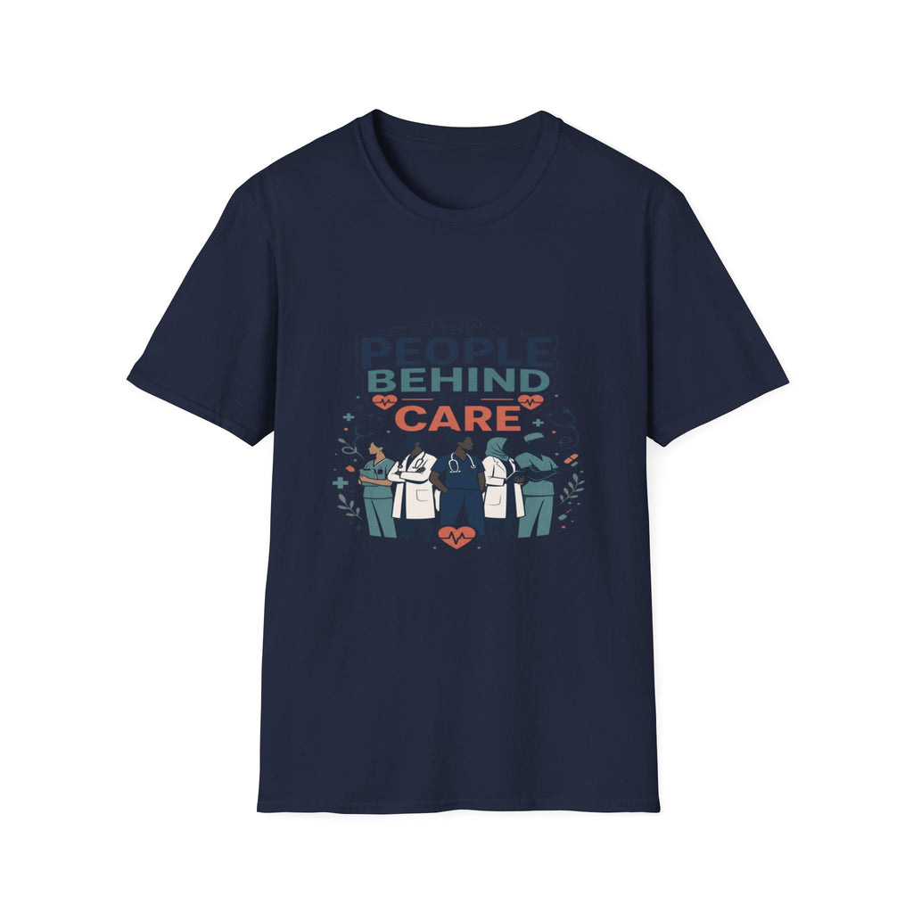 Modern T-Shirt Design Celebrating Healthcare Professionals' Dedication- Graphic Tees