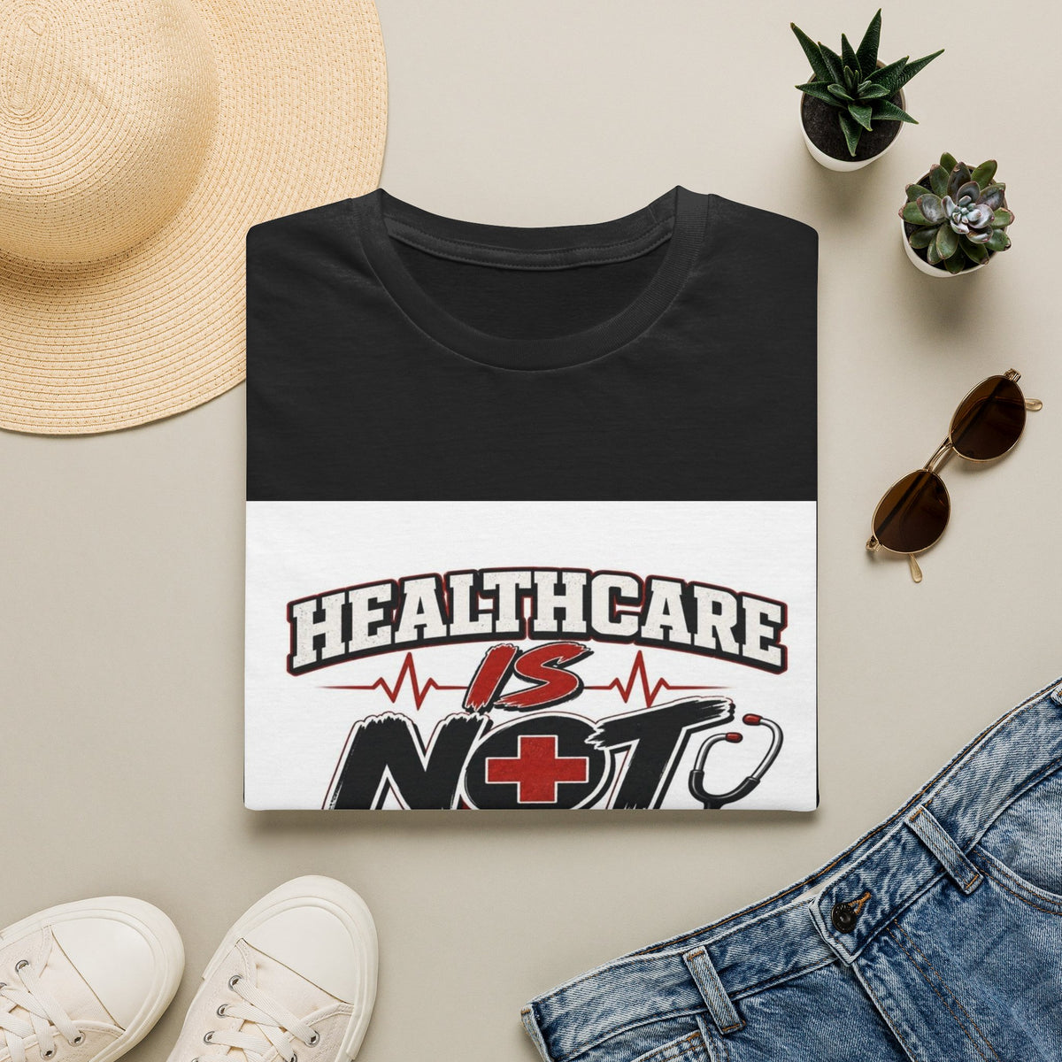 Bold Streetwear Design With Impactful Healthcare Typography- Graphic Tees