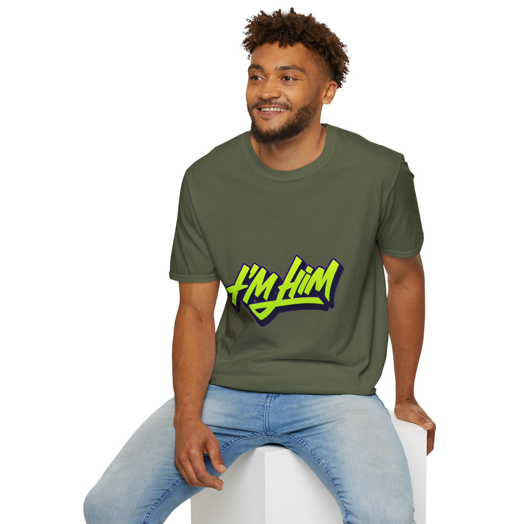 I'm Him T-Shirt — Bold Neon Streetwear Graphic Tee
