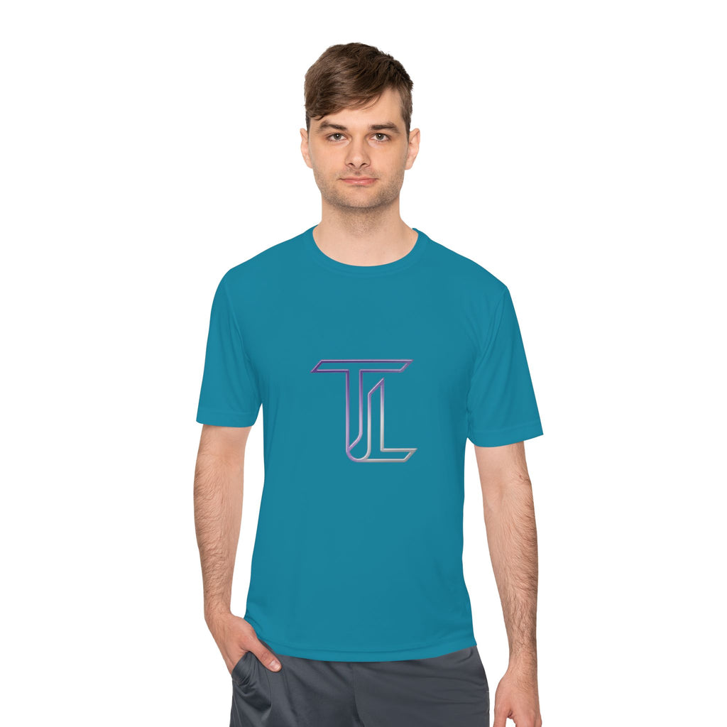 Monogram TL Performance Tee — Moisture-Wicking Athletic Shirt