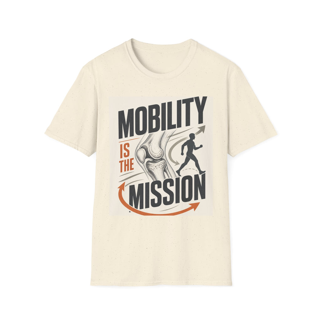 Bold Typography And Anatomical Illustration Representing Mobility Mission