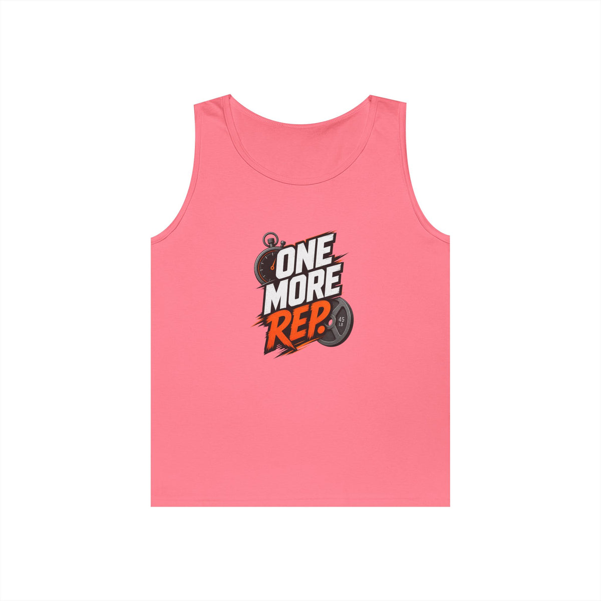 One More Rep Tank Top — Motivational Gym Workout Tank