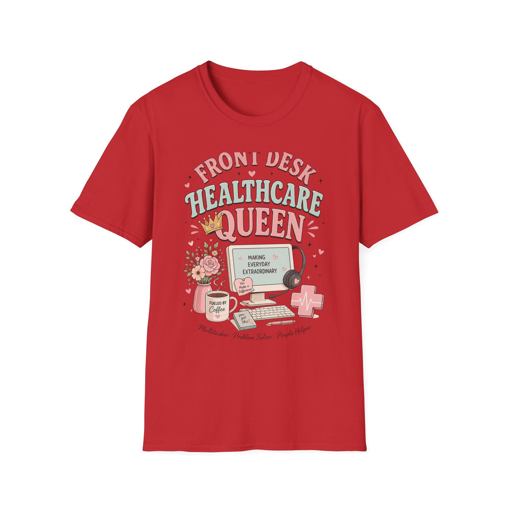Playful Feminine Design For Front Desk Healthcare Queen