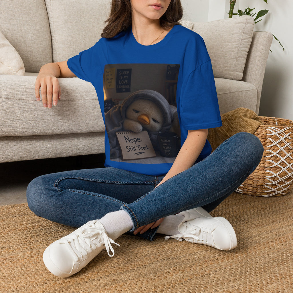 Slumpy Penguin "Nope, Still Tired" T-Shirt!