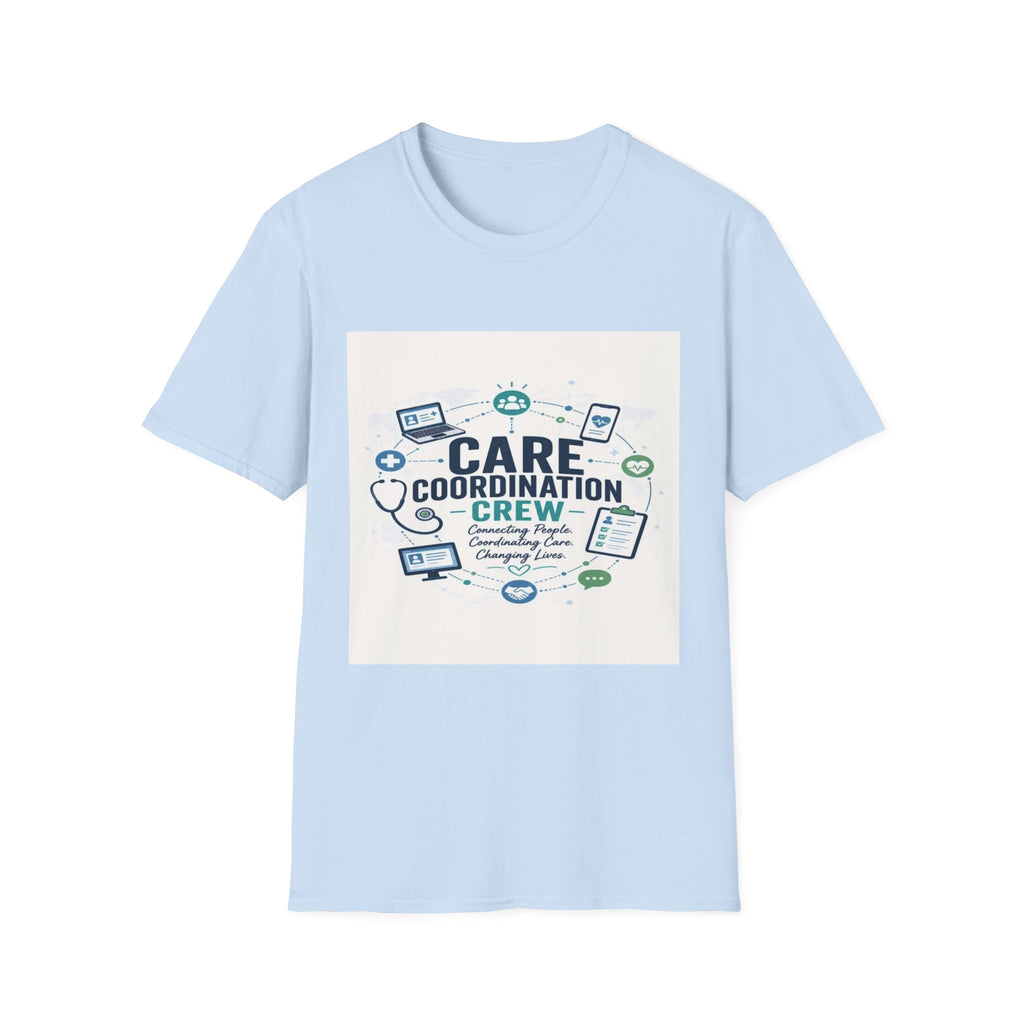 T-shirt Graphic Featuring Modern Aesthetic Care Coordination Crew- Graphic Tees