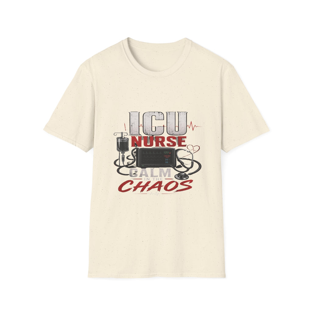 Powerful ICU Nurse T-Shirt Design With Bold Typography- Graphic Tees