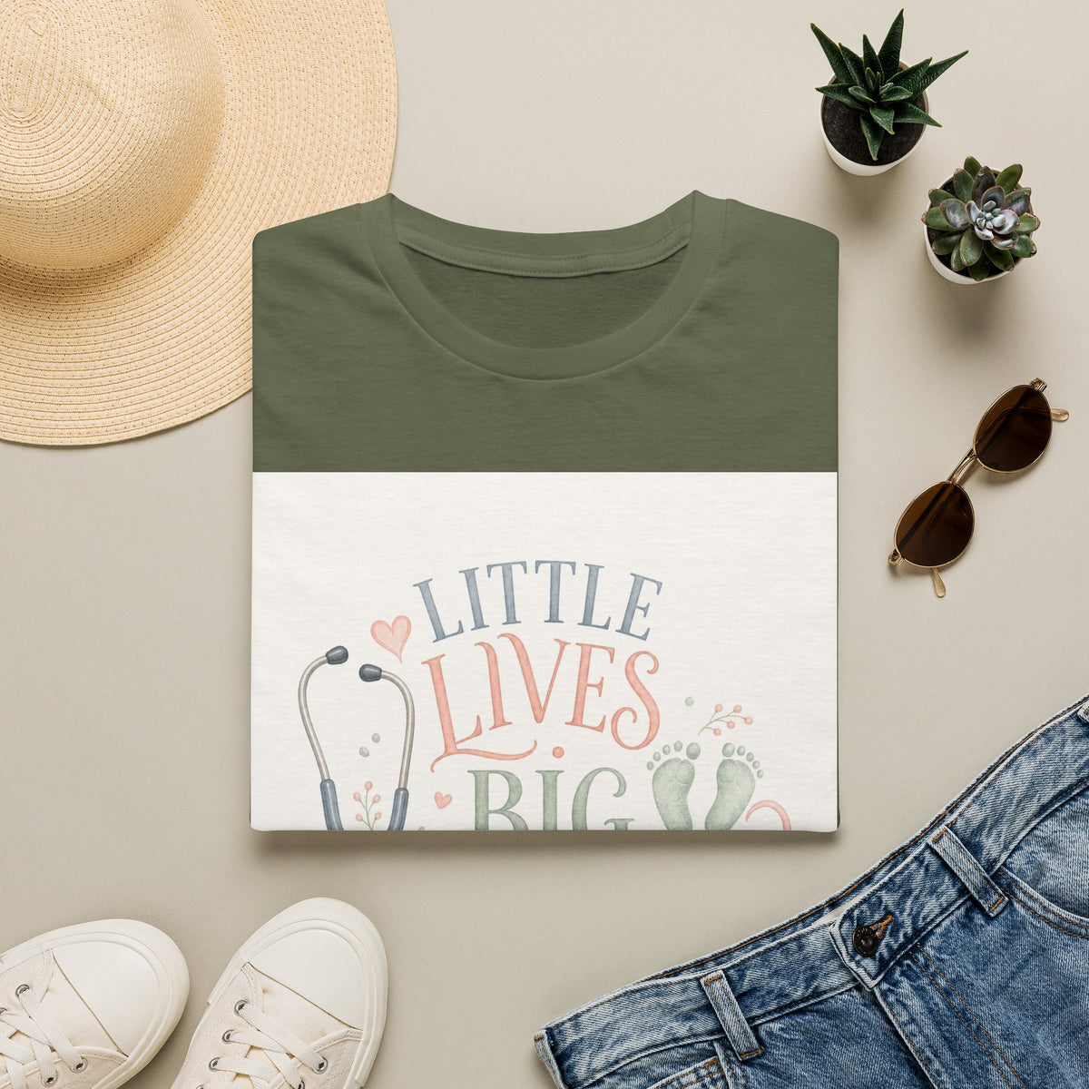 Little Lives Big Love NICU Design With Elegant Typography