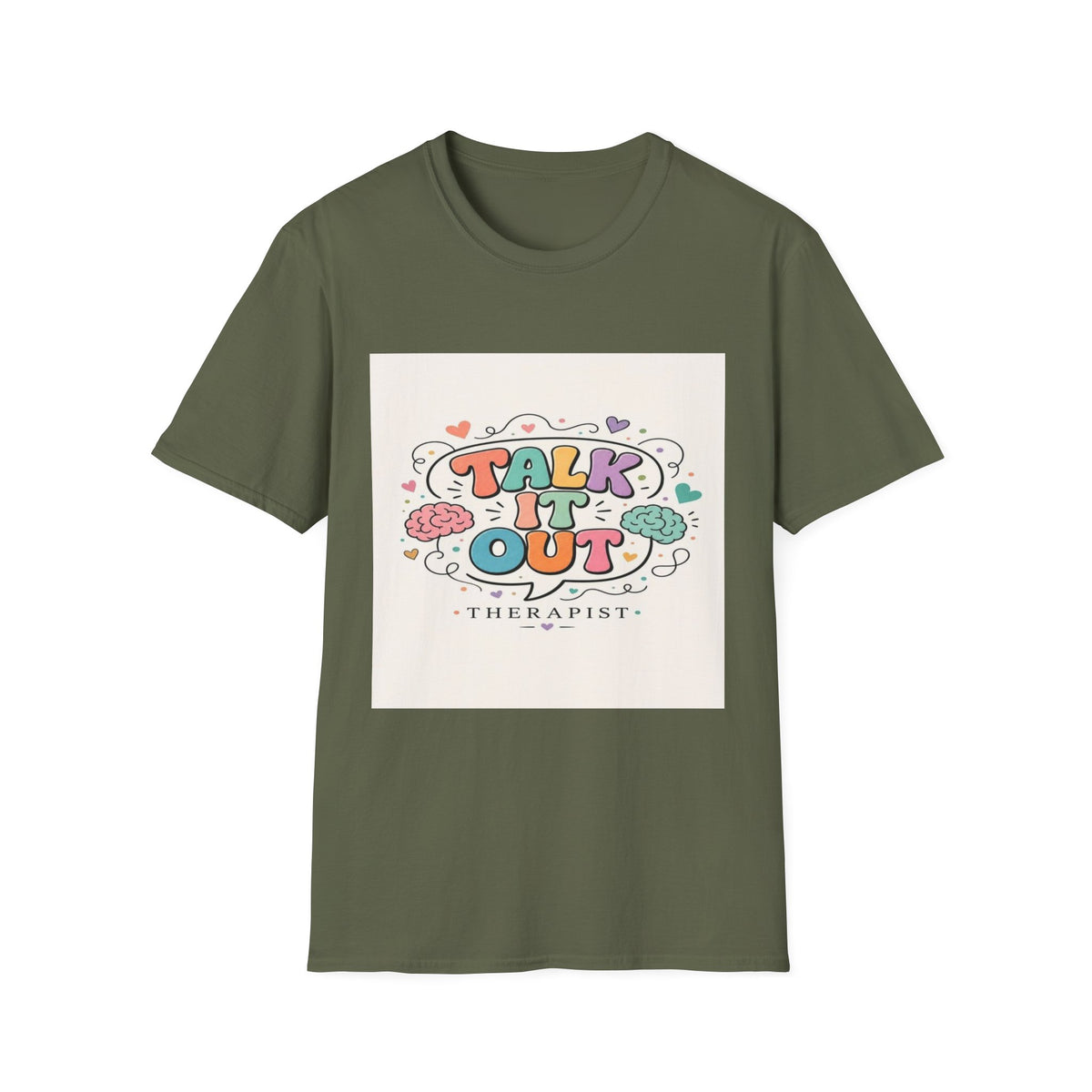 Colorful Speech Bubble Design With Playful Typography And Whimsical Elements- Graphic Tees
