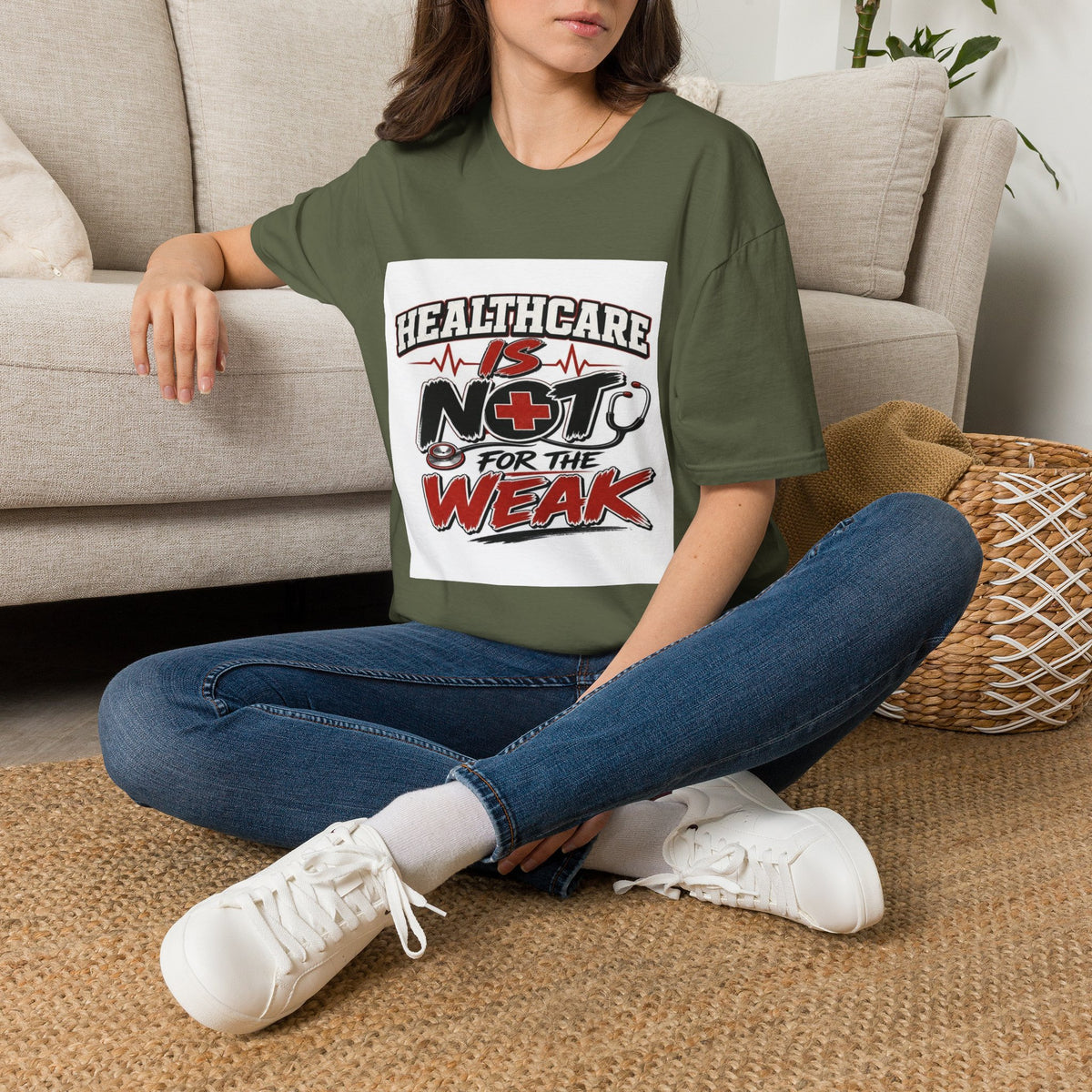Bold Streetwear Design With Impactful Healthcare Typography- Graphic Tees