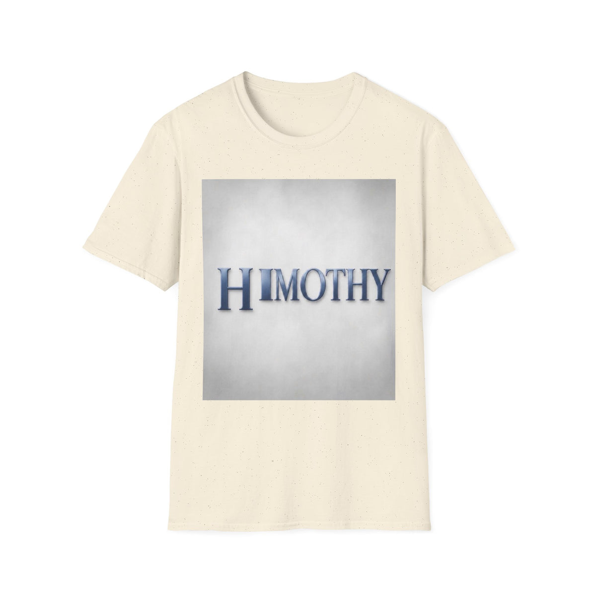Timothy Name Graphic T-Shirt — 'HIMOTHY' Vintage Lettering Tee