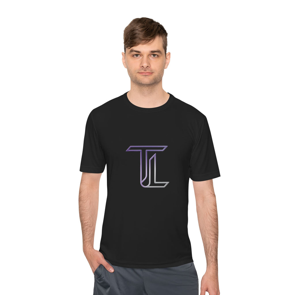 Monogram TL Performance Tee — Moisture-Wicking Athletic Shirt